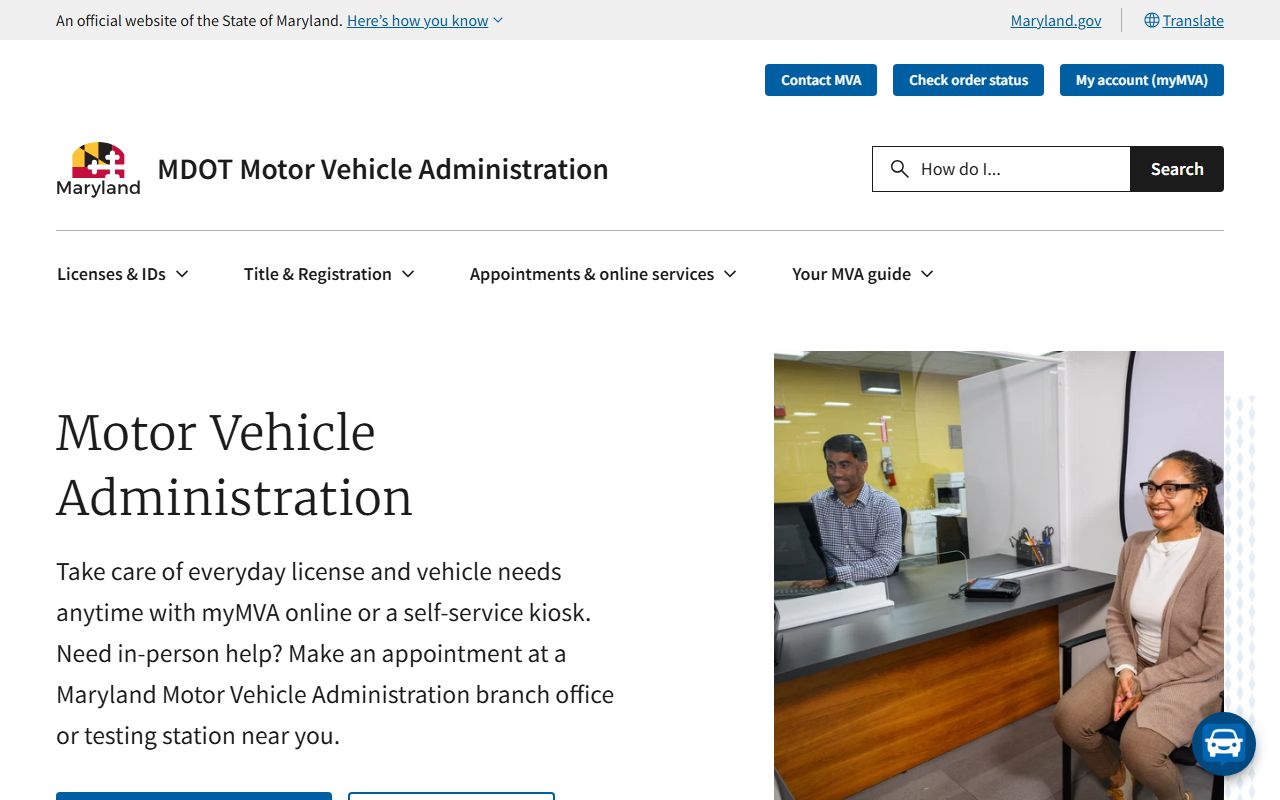 Dorchester County traffic court records Maryland MVA driver record source